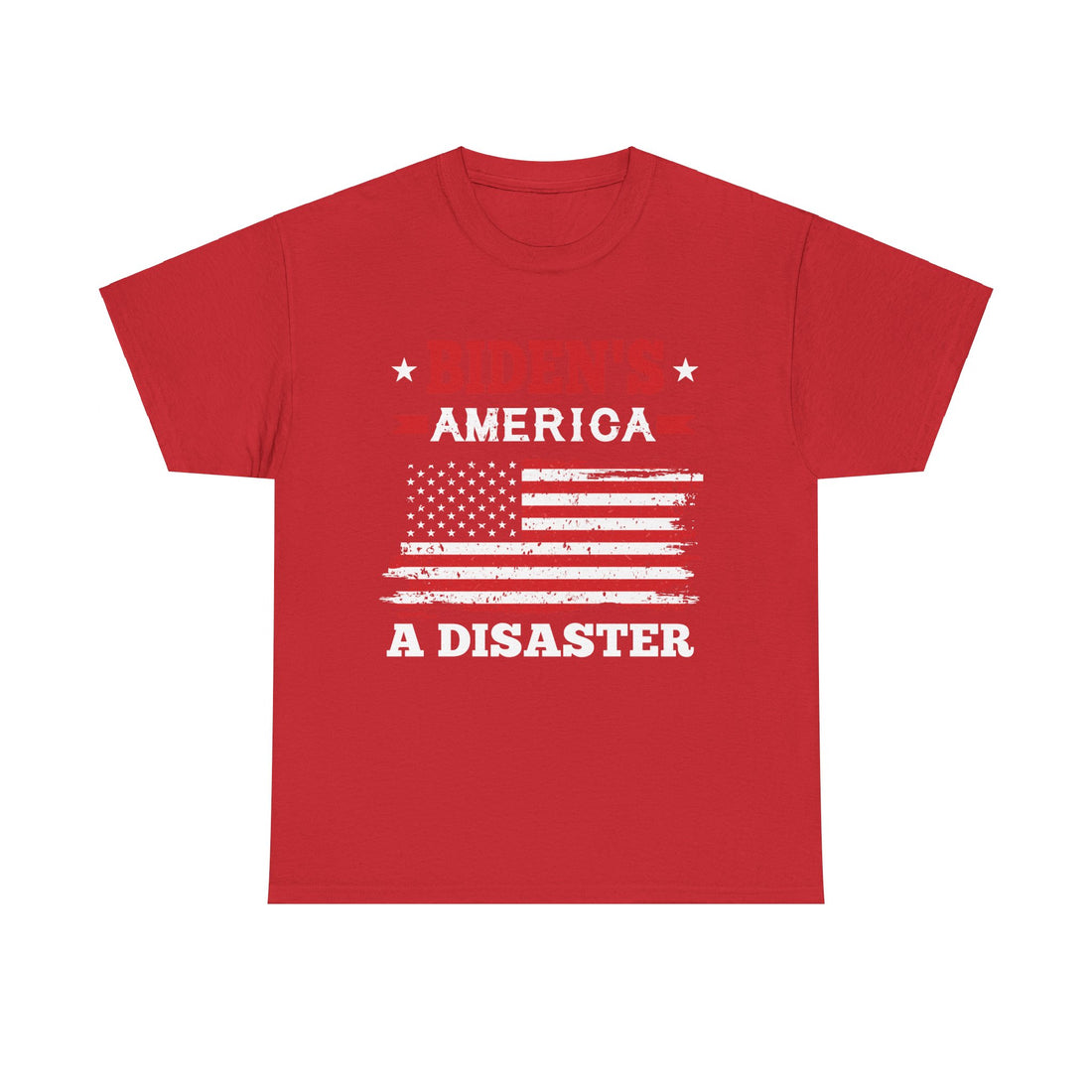 Biden's America A Disaster Unisex Heavy Cotton Tee