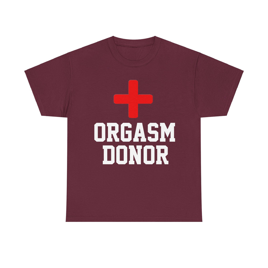 Orgasm Donor Unisex Heavy Cotton Tee