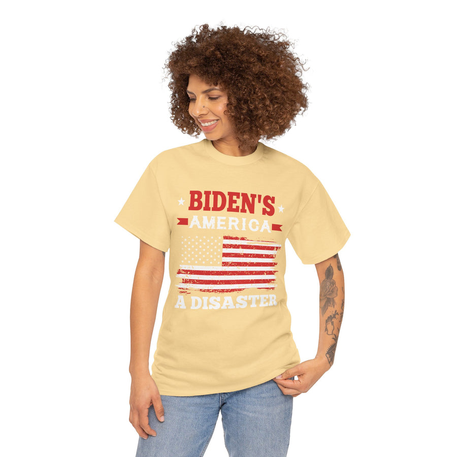 Biden's America A Disaster Unisex Heavy Cotton Tee