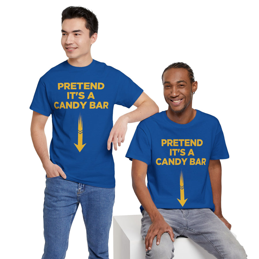 Pretend Its A Cany Bar Unisex Heavy Cotton Tee