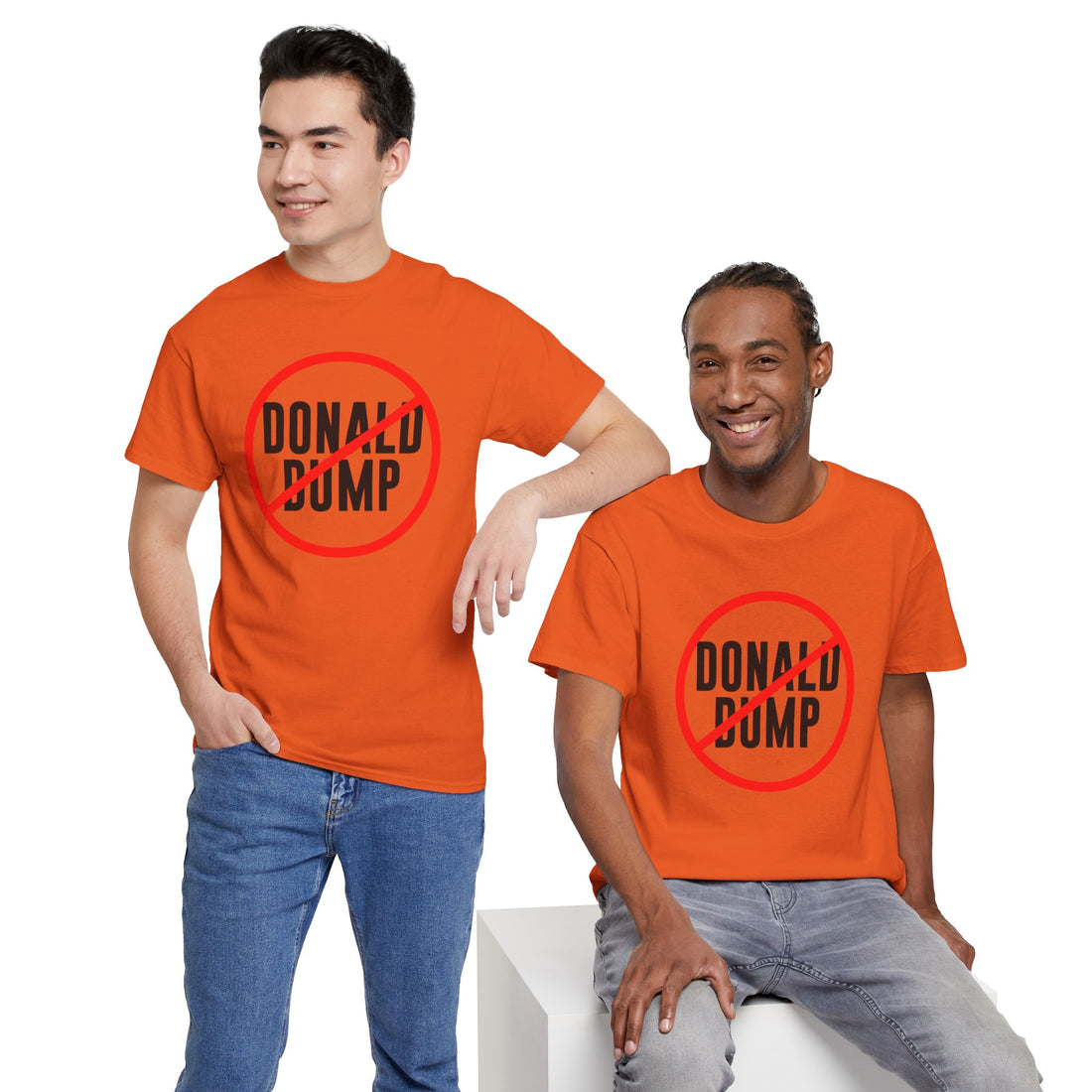 Donald Dump Unisex Heavy Cotton Tee