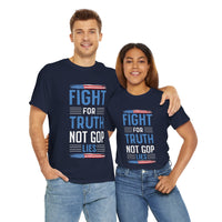 Fight For Truth Not GOP Lies Unisex Heavy Cotton Tee