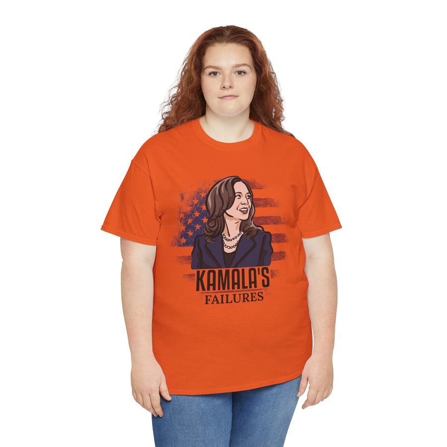 Kamala's Failures Unisex Heavy Cotton Tee