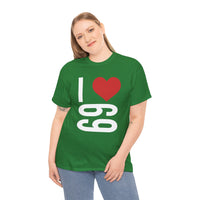 I Love 69 Unisex Heavy Cotton Tee