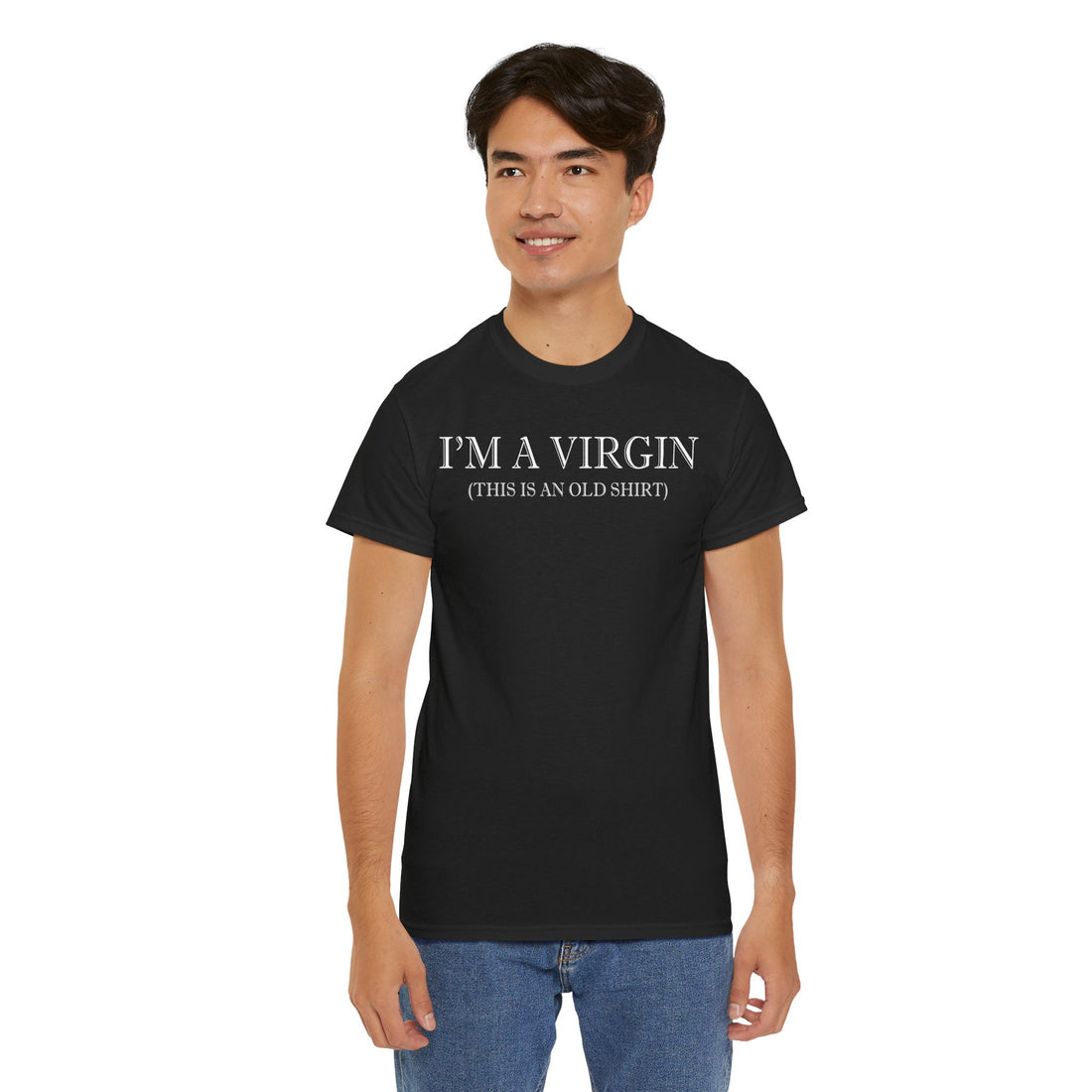 I'M Virgin This Is An Old Shirts Unisex Heavy Cotton Tee