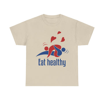 Eat Healthy Unisex Heavy Cotton Tee