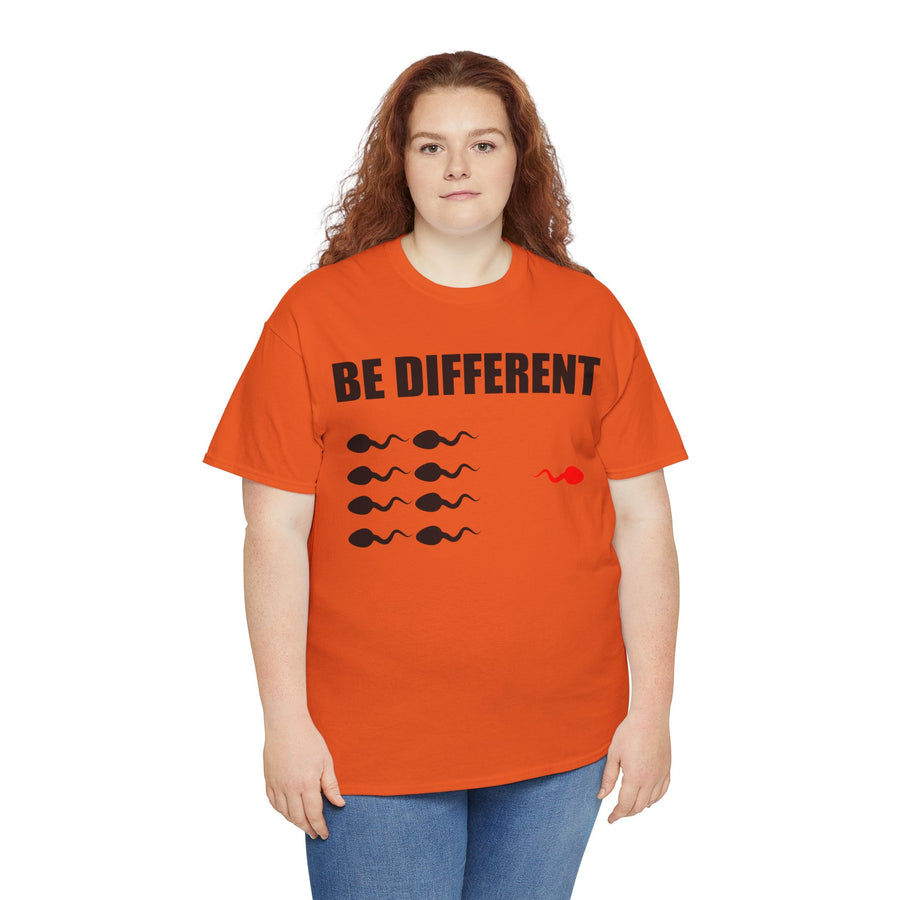 Be Different Unisex Heavy Cotton Tee