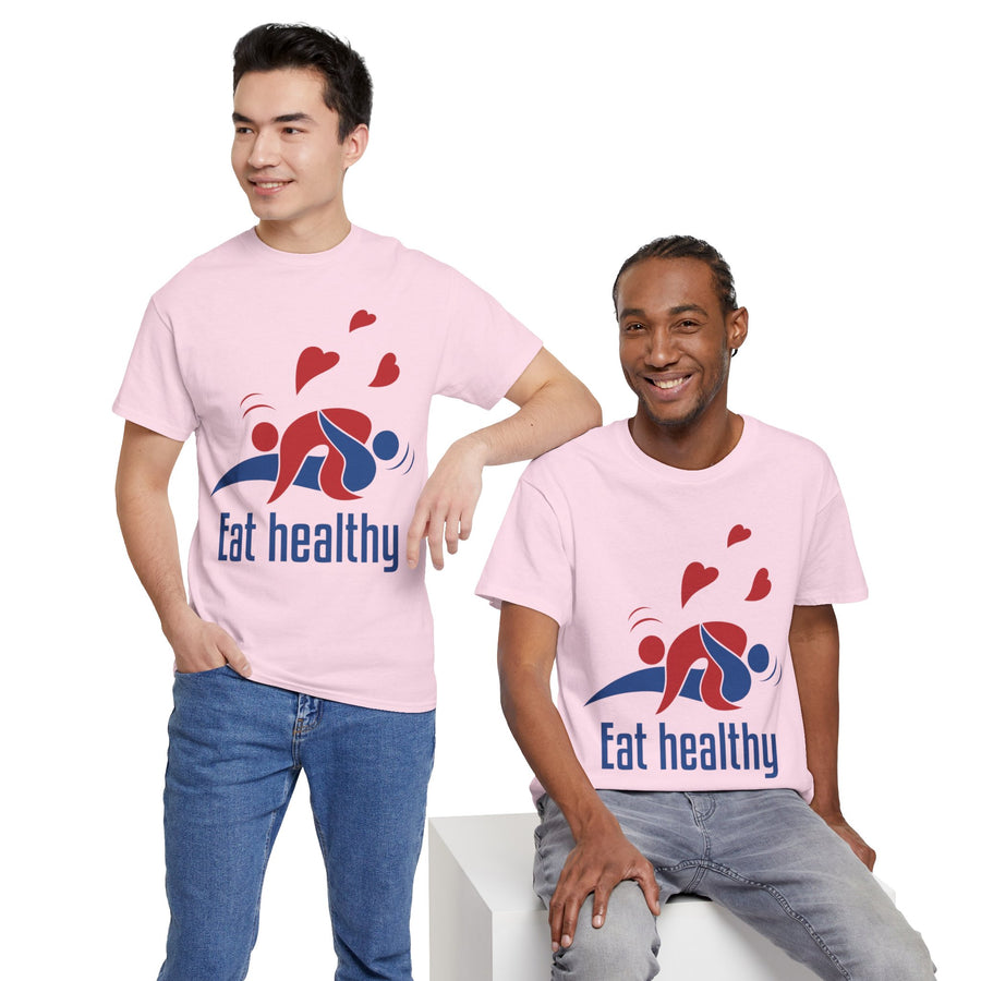 Eat Healthy Unisex Heavy Cotton Tee