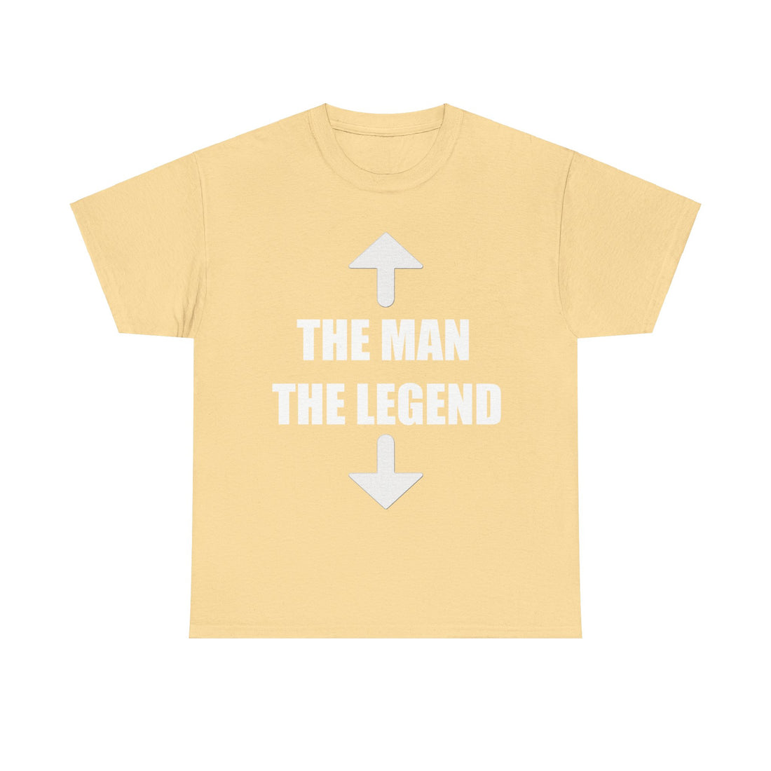 The Man The Legend Unisex Heavy Cotton Tee