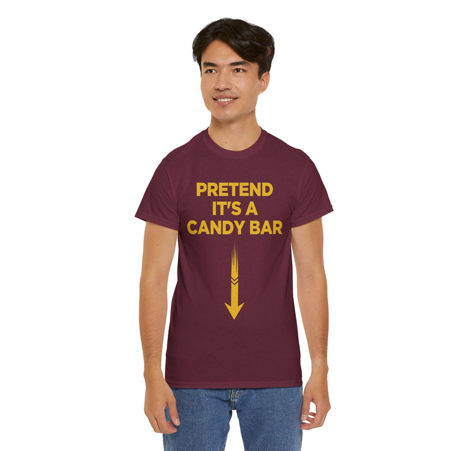 Pretend Its A Cany Bar Unisex Heavy Cotton Tee