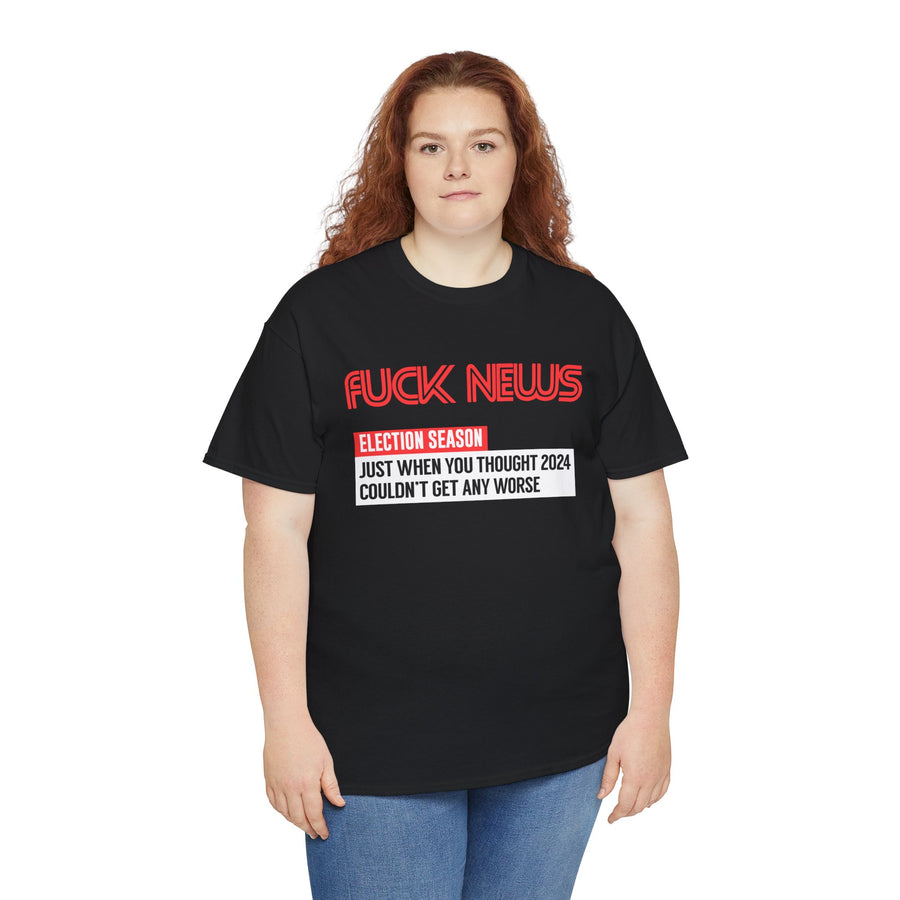 Fuck News Unisex Heavy Cotton Tee