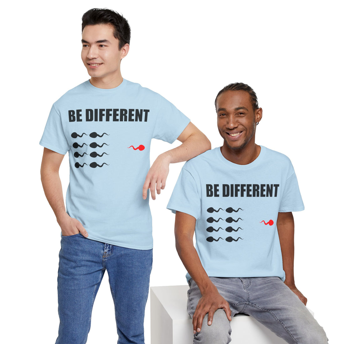 Be Different Unisex Heavy Cotton Tee