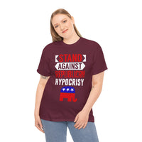 Stand Against Republican Hypocrisy Unisex Heavy Cotton Tee