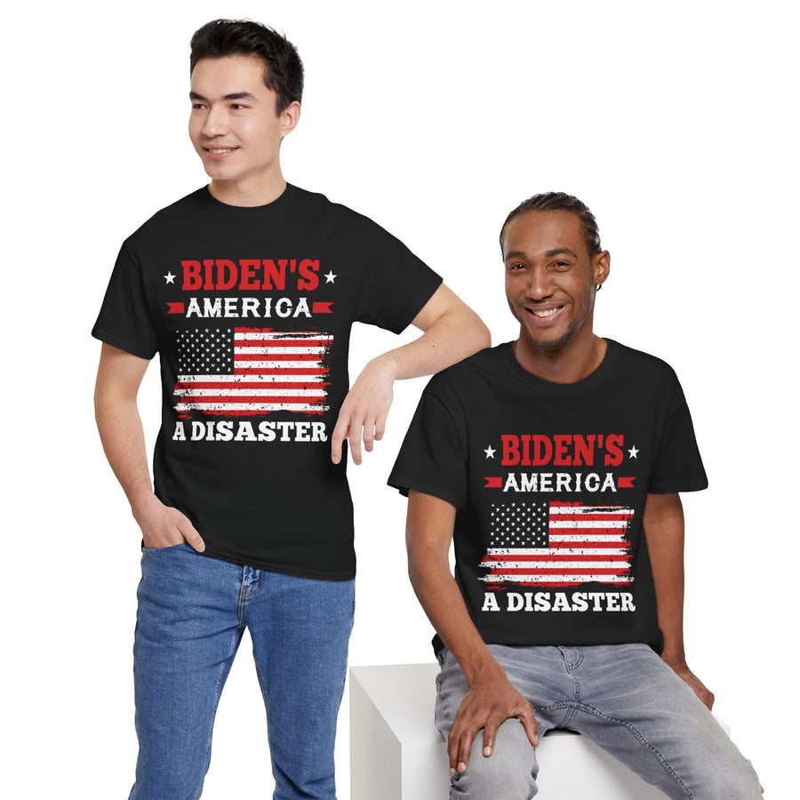 Biden's America A Disaster Unisex Heavy Cotton Tee