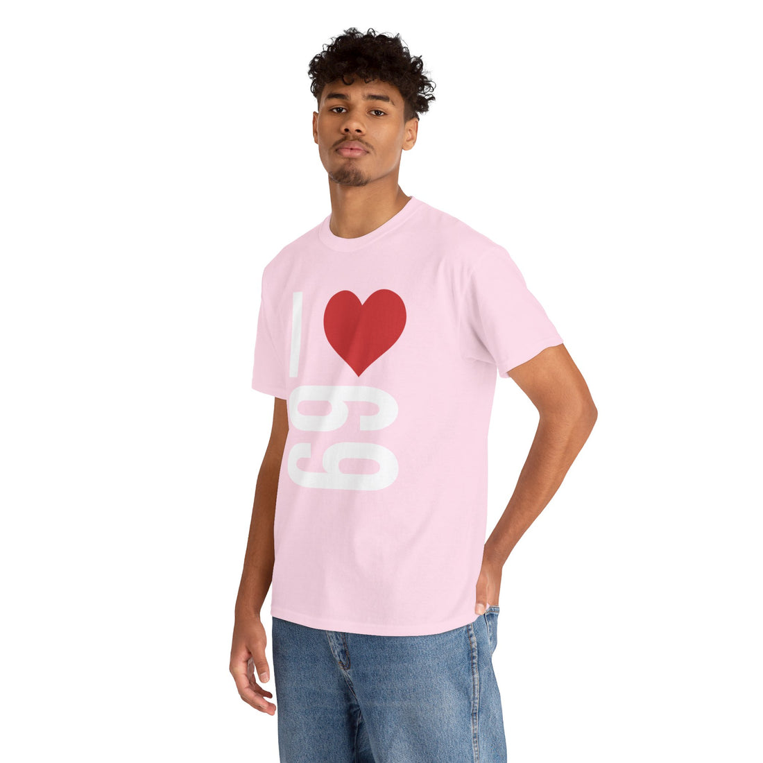 I Love 69 Unisex Heavy Cotton Tee