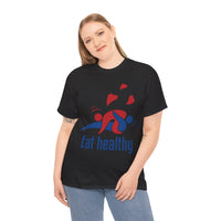 Eat Healthy Unisex Heavy Cotton Tee