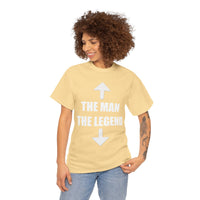 The Man The Legend Unisex Heavy Cotton Tee