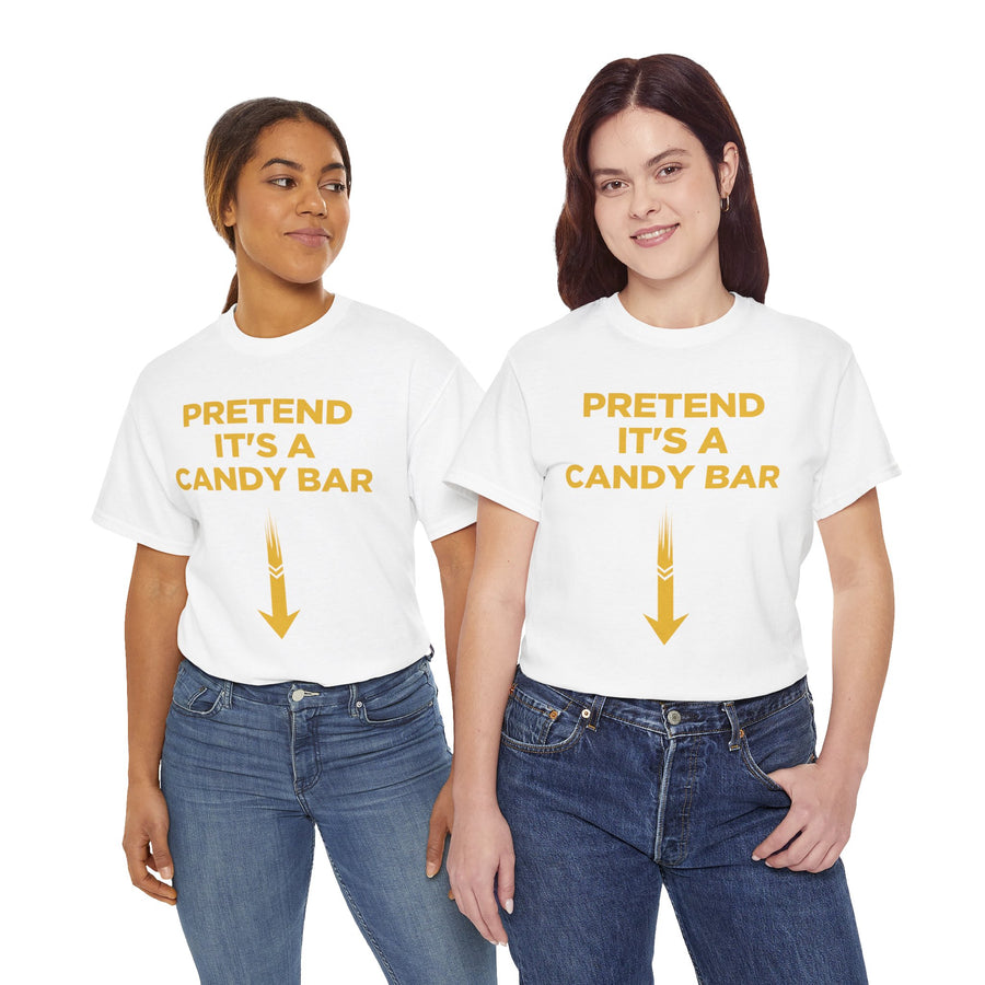 Pretend Its A Cany Bar Unisex Heavy Cotton Tee