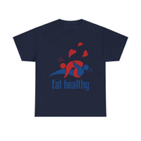 Eat Healthy Unisex Heavy Cotton Tee