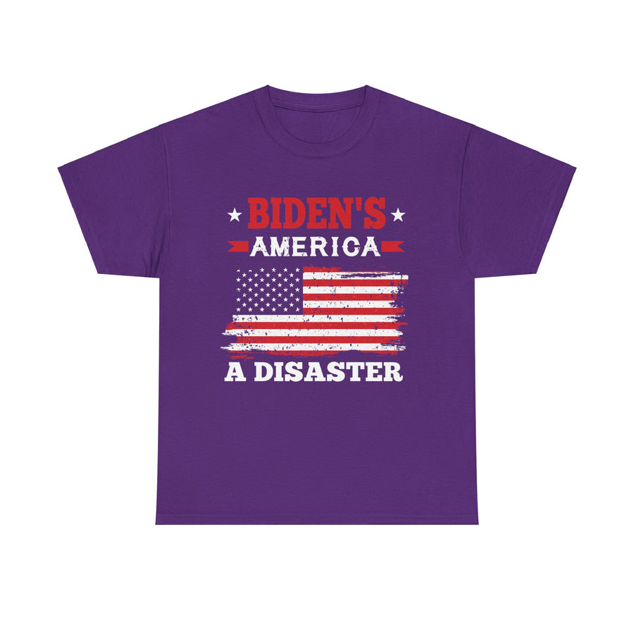 Biden's America A Disaster Unisex Heavy Cotton Tee