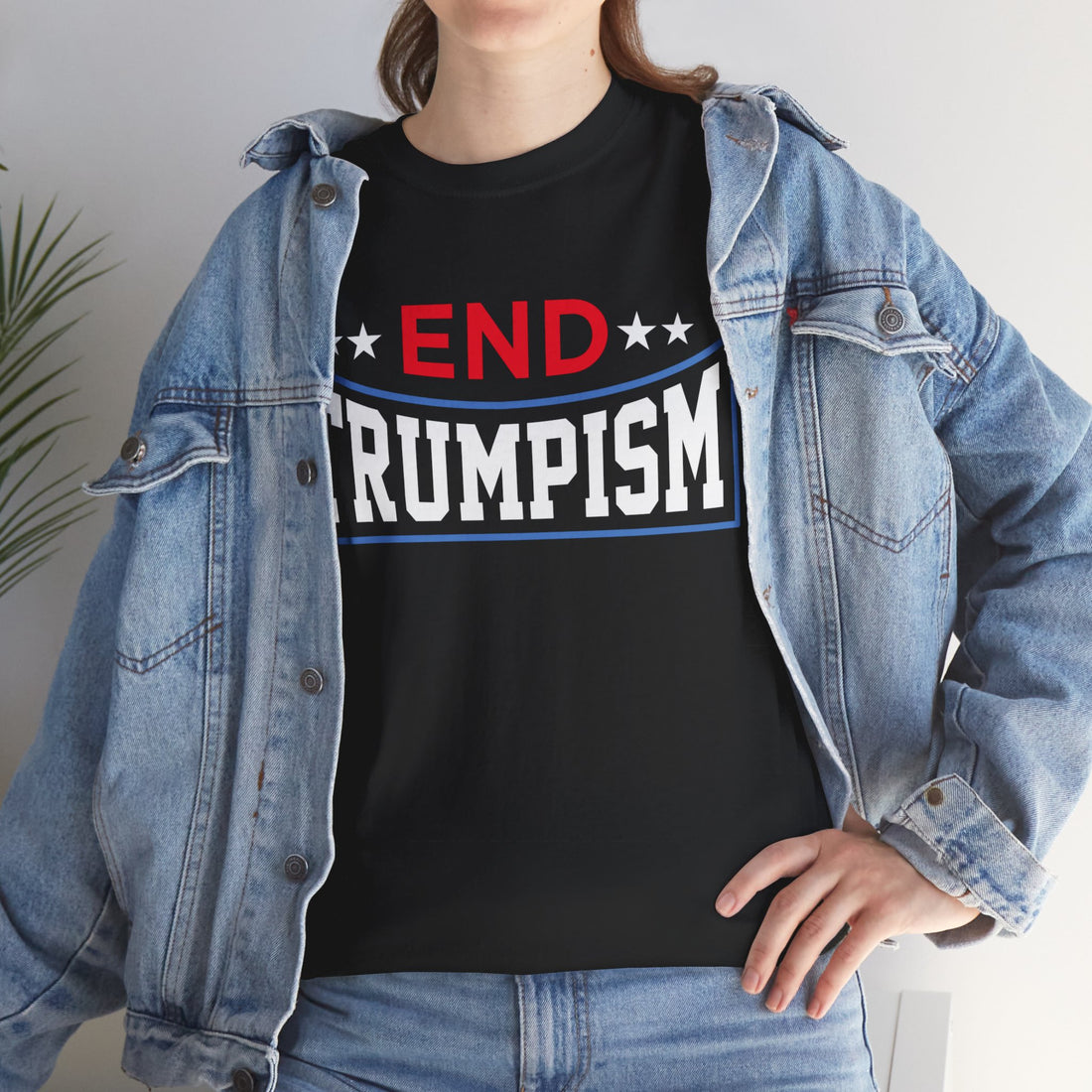 End Trumpism Unisex Heavy Cotton Tee