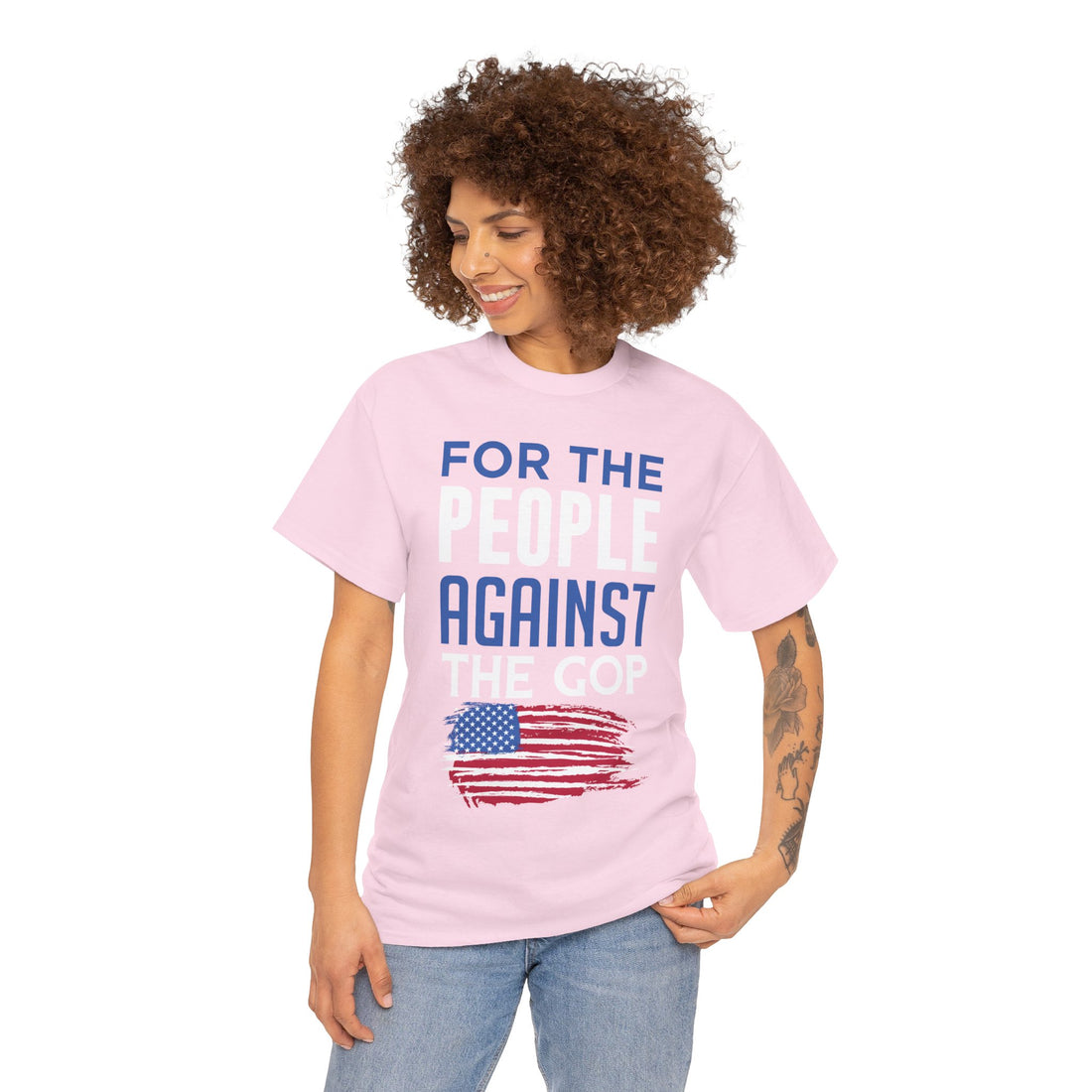 For The People Against The GOP Unisex Heavy Cotton Tee