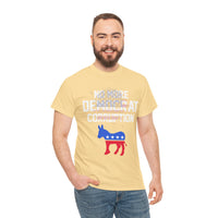 No More Democrat Corruption Unisex Heavy Cotton Tee