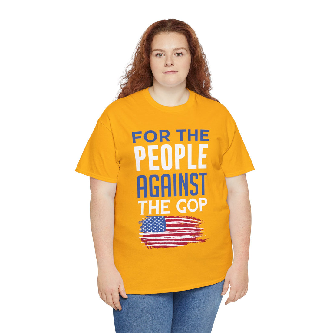 For The People Against The GOP Unisex Heavy Cotton Tee