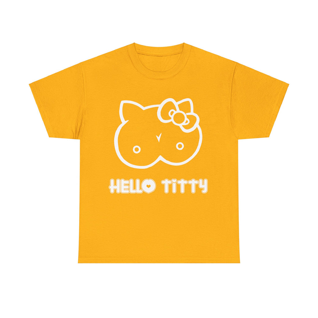 Hello Titty Unisex Heavy Cotton Tee