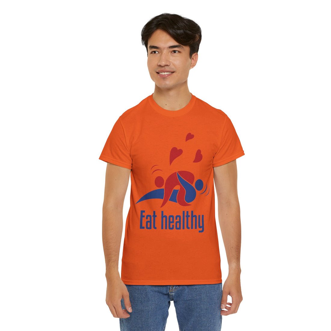 Eat Healthy Unisex Heavy Cotton Tee