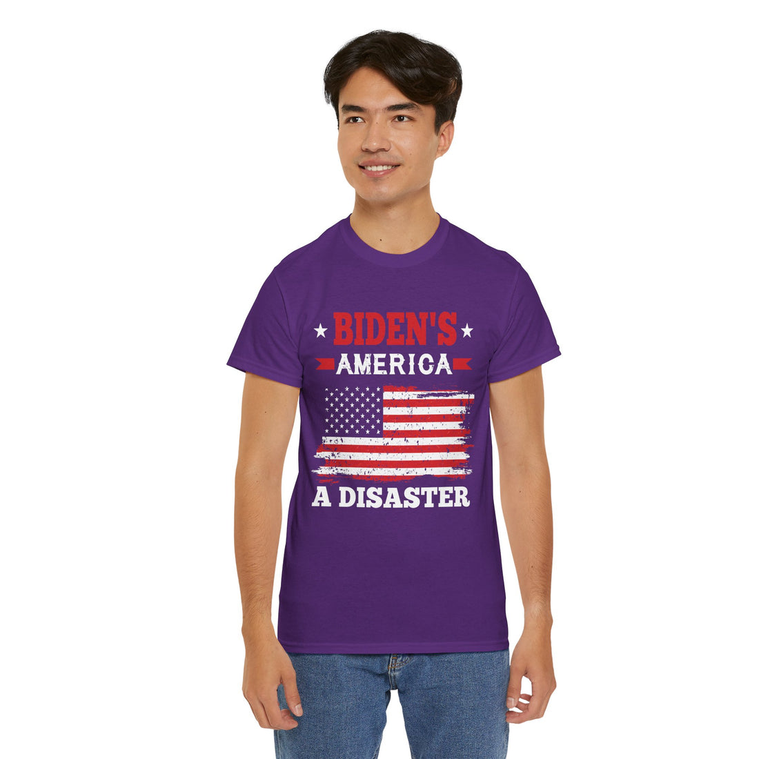 Biden's America A Disaster Unisex Heavy Cotton Tee