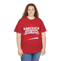 Keep America Safe From Democrats Unisex Heavy Cotton Tee