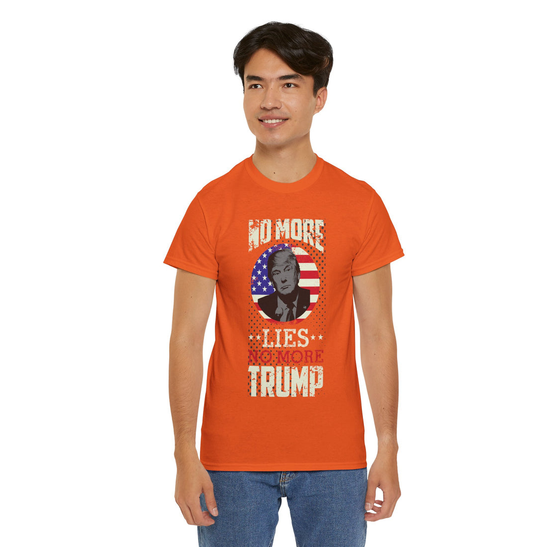 No More Lies Trump Unisex Heavy Cotton Tee