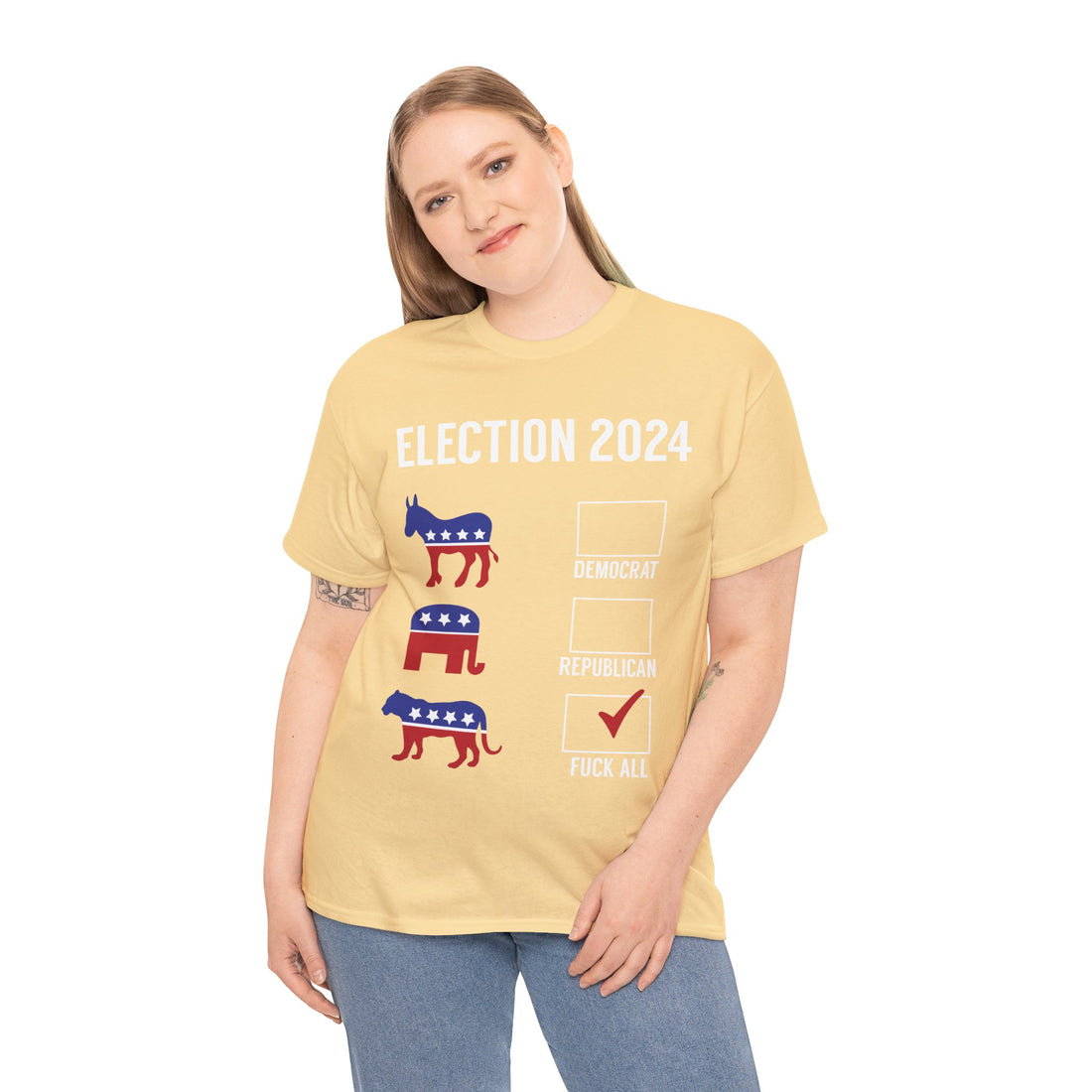 Election 2024 Unisex Heavy Cotton Tee