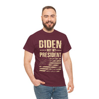 Biden Not My President Unisex Heavy Cotton Tee