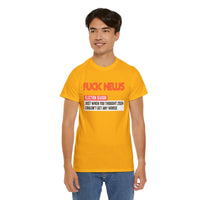 Fuck News Unisex Heavy Cotton Tee