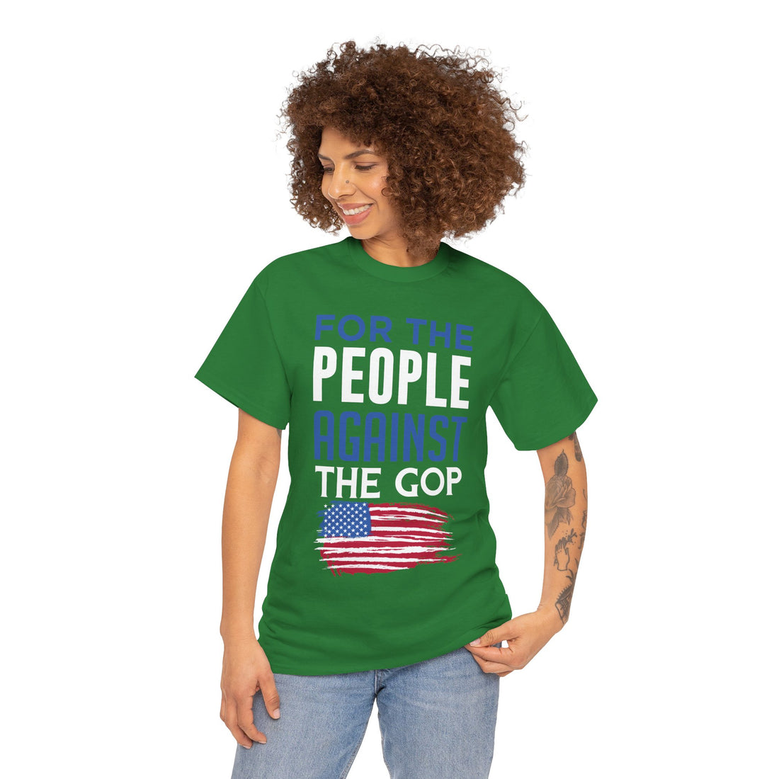 For The People Against The GOP Unisex Heavy Cotton Tee