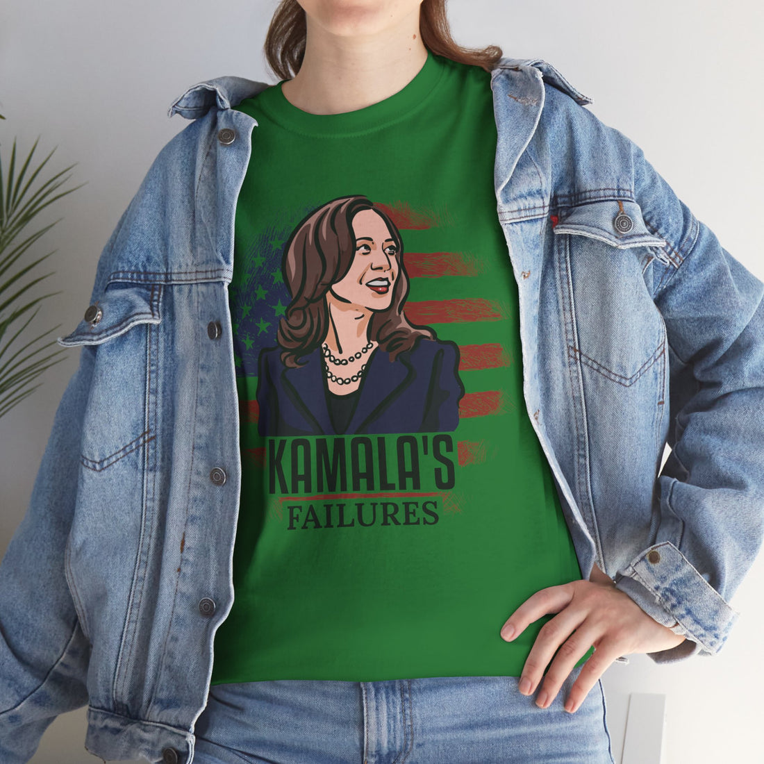 Kamala's Failures Unisex Heavy Cotton Tee