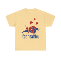 Eat Healthy Unisex Heavy Cotton Tee