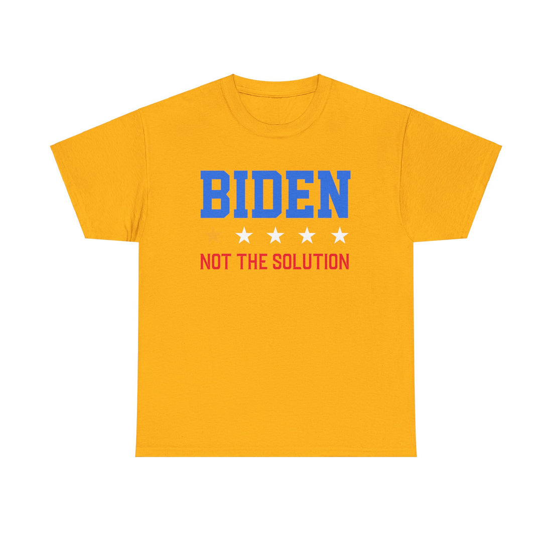 Biden Not The Solution Unisex Heavy Cotton Tee