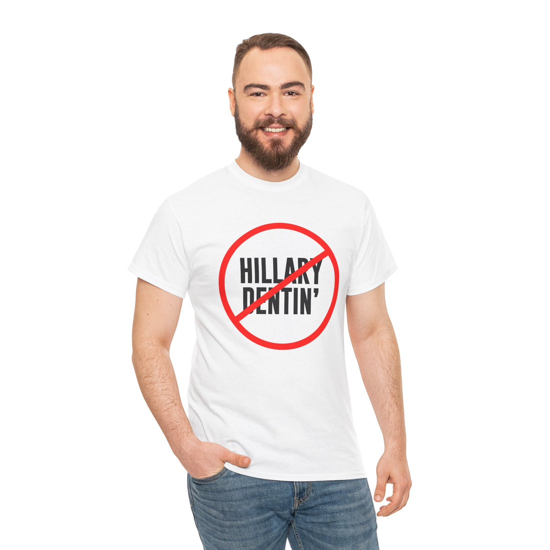 Hillary Dentin Unisex Heavy Cotton Tee