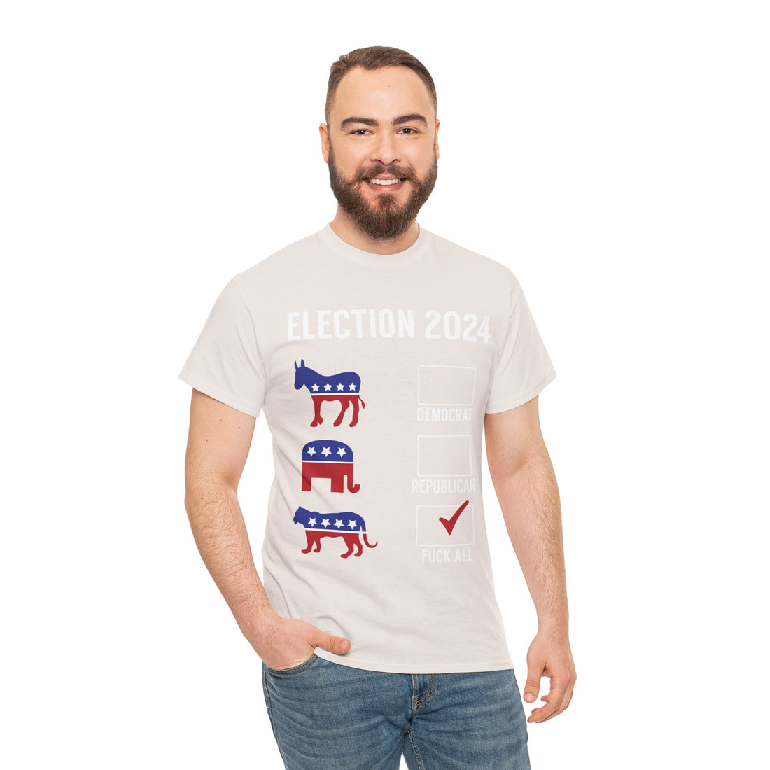 Election 2024 Unisex Heavy Cotton Tee