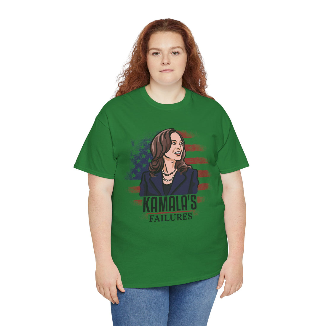 Kamala's Failures Unisex Heavy Cotton Tee