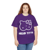 Hello Titty Unisex Heavy Cotton Tee