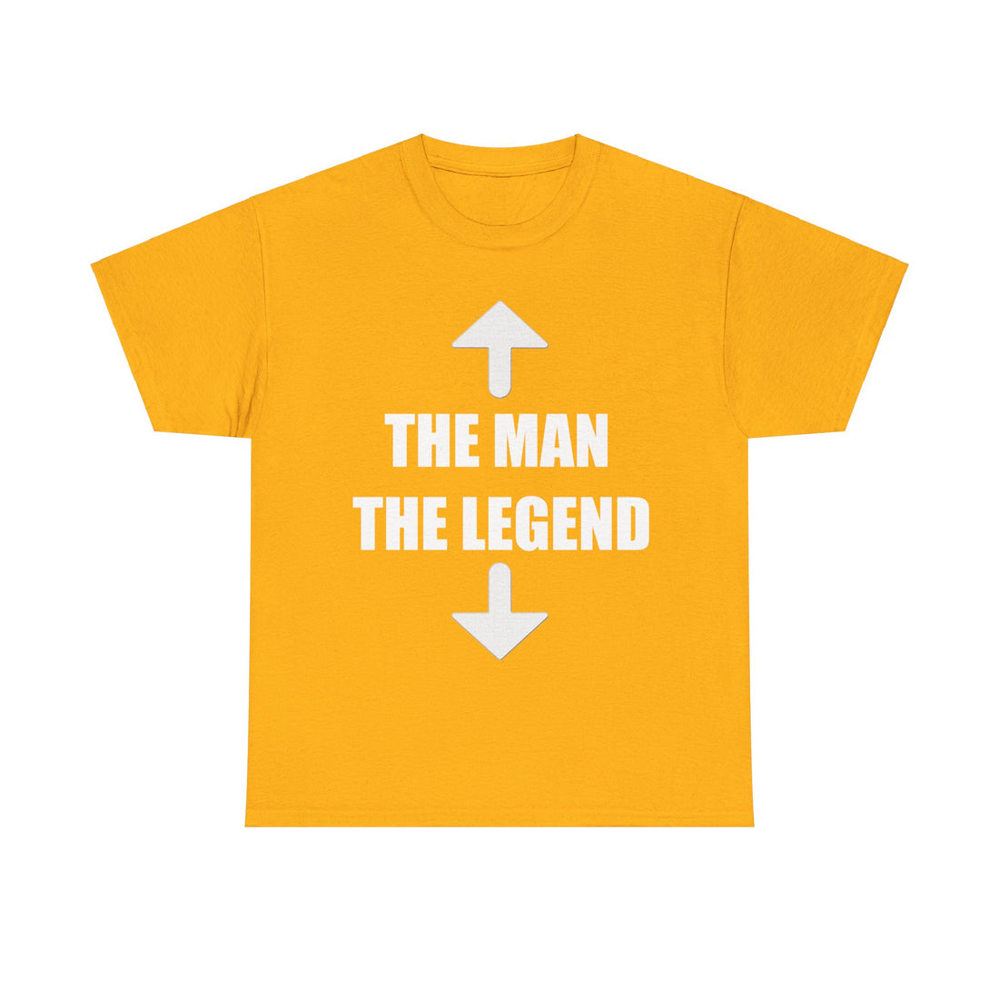 The Man The Legend Unisex Heavy Cotton Tee