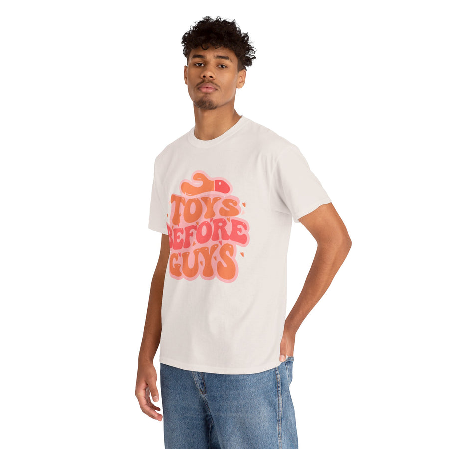 Toys Before Guys Unisex Heavy Cotton Tee