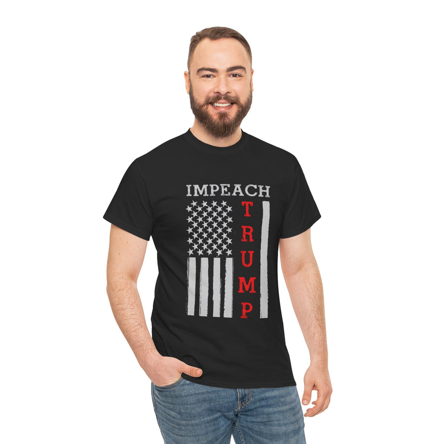 IMPEACH Trump Unisex Heavy Cotton Tee