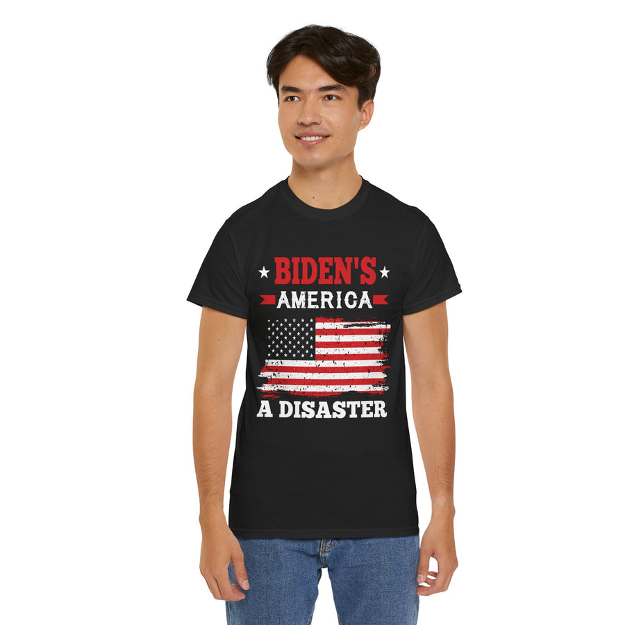 Biden's America A Disaster Unisex Heavy Cotton Tee