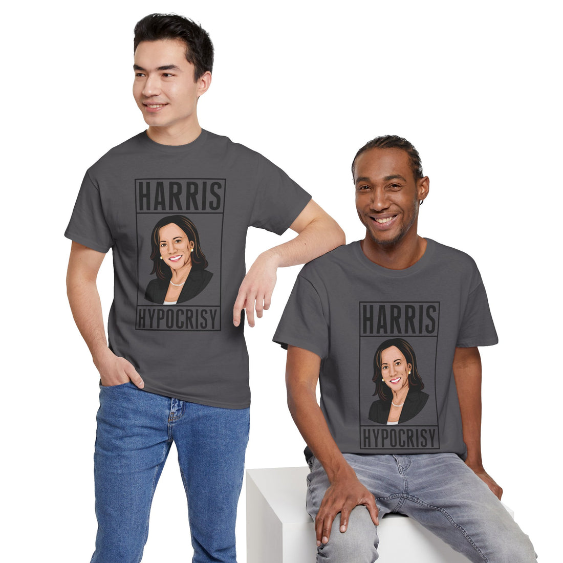 Harris Hypocrisy Unisex Heavy Cotton Tee