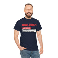 Fuck News Unisex Heavy Cotton Tee